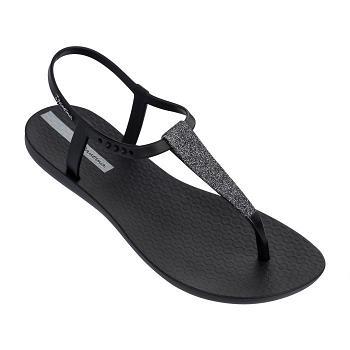 Ipanema Pop Glitter Sandaler Dam Svarta Sverige SU5429876